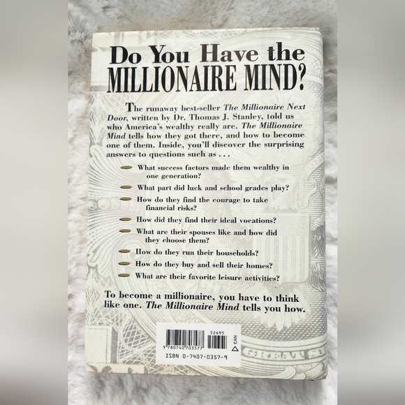 2/$15 - The Millionaire Mind by Thomas J. Stanley Ph. D - Picture 2 of 2